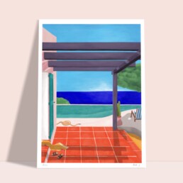 Melik Lequin - The Break Illustration